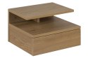 Szafka nocna Ashlan Wood ( Rozmiar: uniwersalny )