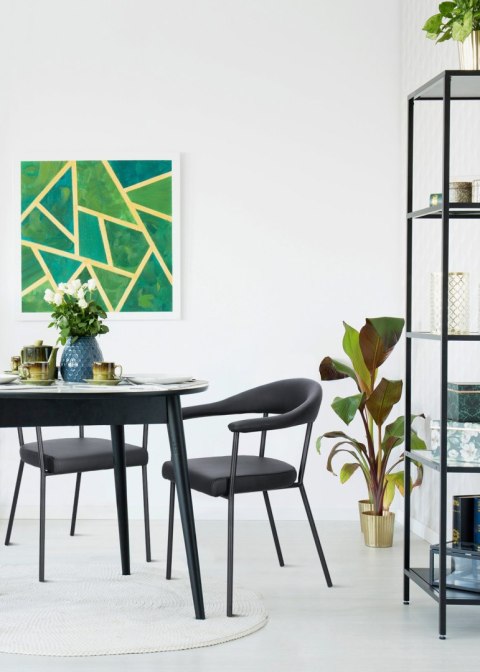 Krzesło Ava czarne ( Rozmiar: uniwersalny )