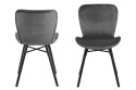 Krzesło Batilda VIC Dark grey ( Rozmiar: uniwersalny )
