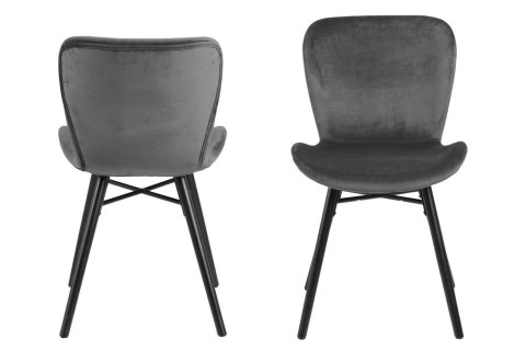 Krzesło Batilda VIC Dark grey ( Rozmiar: uniwersalny )