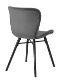 Krzesło Batilda VIC Dark grey ( Rozmiar: uniwersalny )