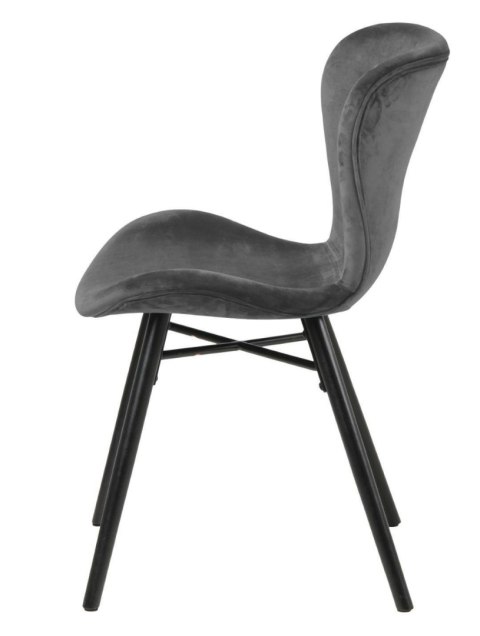 Krzesło Batilda VIC Dark grey ( Rozmiar: uniwersalny )