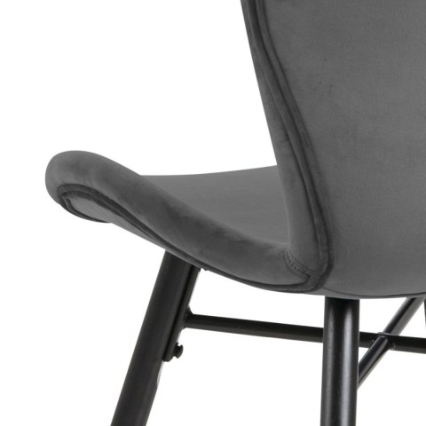 Krzesło Batilda VIC Dark grey ( Rozmiar: uniwersalny )