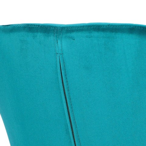 Krzesło Emilia Velvet bottle green/black ( Rozmiar: uniwersalny )