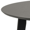 Stół Roxby 105cm czarny ( Rozmiar: uniwersalny )