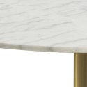 Stół okrągły Corby marmur/złoty 105cm ( Rozmiar: uniwersalny )