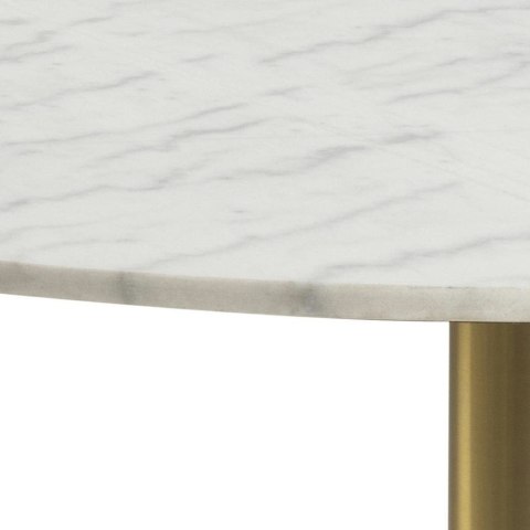 Stół okrągły Corby marmur/złoty 105cm ( Rozmiar: uniwersalny )