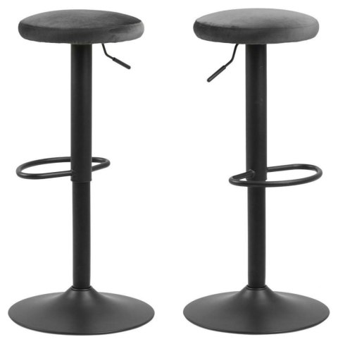 Stołek barowy Finch VIC Dark grey ( Rozmiar: uniwersalny )