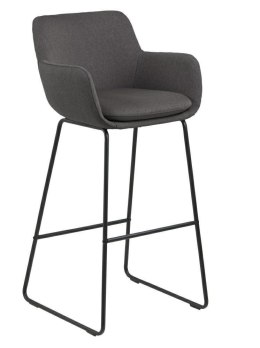 Stołek barowy Lisa dark grey ( Rozmiar: uniwersalny )