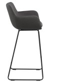 Stołek barowy Lisa dark grey ( Rozmiar: uniwersalny )