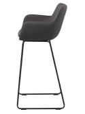 Stołek barowy Lisa dark grey ( Rozmiar: uniwersalny )