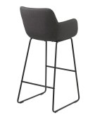 Stołek barowy Lisa dark grey ( Rozmiar: uniwersalny )