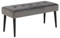Ławka Glory VIC Dark grey ( Rozmiar: uniwersalny )