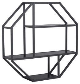 Półka Seaford Octagon czarna ( Rozmiar: uniwersalny )