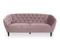 Sofa 3osobowa Ria Velvet dusty rose ( Rozmiar: uniwersalny )