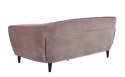Sofa 3osobowa Ria Velvet dusty rose ( Rozmiar: uniwersalny )