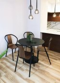 Stół Ibiza okrągły 110 czarny ( Rozmiar: uniwersalny )