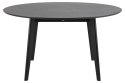 Stół Roxby 140cm czarny ( Rozmiar: uniwersalny )