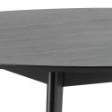 Stół Roxby 140cm czarny ( Rozmiar: uniwersalny )