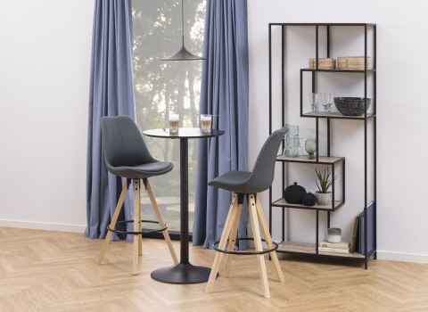 Stół barowy Ibiza czarny ( Rozmiar: uniwersalny )