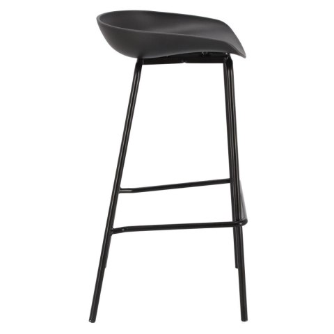 Stołek barowy Grego czarny 75 cm ( Rozmiar: uniwersalny )