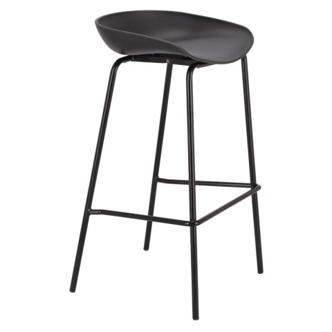 Stołek barowy Grego czarny 75 cm ( Rozmiar: uniwersalny )