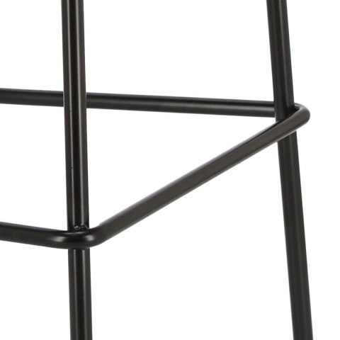 Stołek barowy Grego czarny 75 cm ( Rozmiar: uniwersalny )