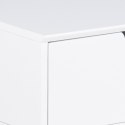 Szafka nocna Mitra biała/ biała ( Rozmiar: uniwersalny )