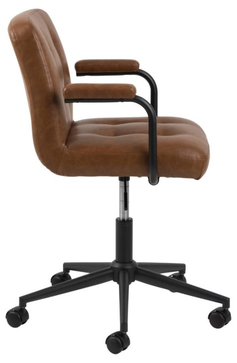 Fotel biurowy Cosmo Arm Vintage brązowy ( Rozmiar: uniwersalny )