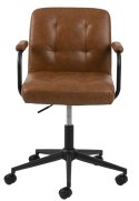 Fotel biurowy Cosmo Arm Vintage brązowy ( Rozmiar: uniwersalny )
