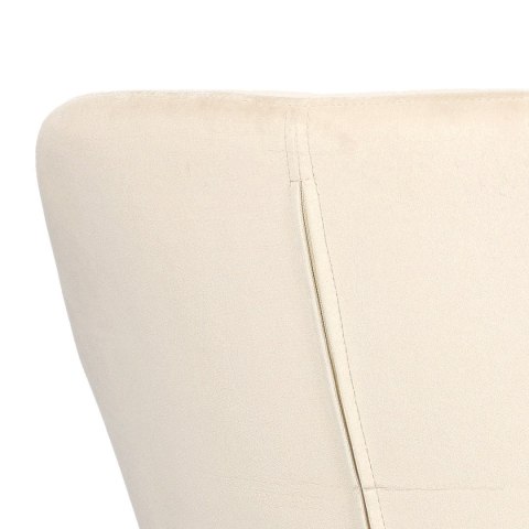 Krzesło Emilia Velvet sand /black ( Rozmiar: uniwersalny )