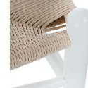 Krzesło Wicker Naturalne białe inspirowa ny Wishbone ( Rozmiar: uniwersalny )