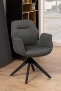 Krzesło obrotowe Aura dark grey /black auto return ( Rozmiar: uniwersalny )