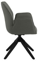 Krzesło obrotowe Aura dark grey /black auto return ( Rozmiar: uniwersalny )