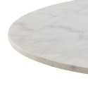 Stół okrągły Corby marmur/czarny 105cm ( Rozmiar: uniwersalny )