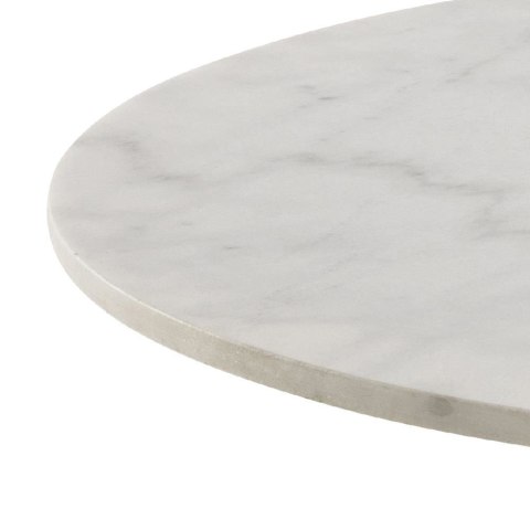 Stół okrągły Corby marmur/czarny 105cm ( Rozmiar: uniwersalny )
