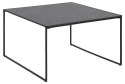 Stolik kawowy Infinity black 80x80 ( Rozmiar: uniwersalny )