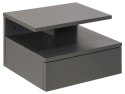 Szafka nocna Ashlan Light grey ( Rozmiar: uniwersalny )