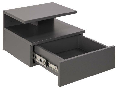 Szafka nocna Ashlan Light grey ( Rozmiar: uniwersalny )