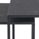 Zestaw stolików Infinity black 50x50 ( Rozmiar: uniwersalny )