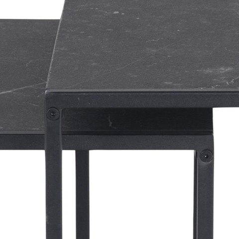Zestaw stolików Infinity black 50x50 ( Rozmiar: uniwersalny )