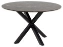 Stół Heaven 120cm brązowy/ czarny ( Rozmiar: uniwersalny )