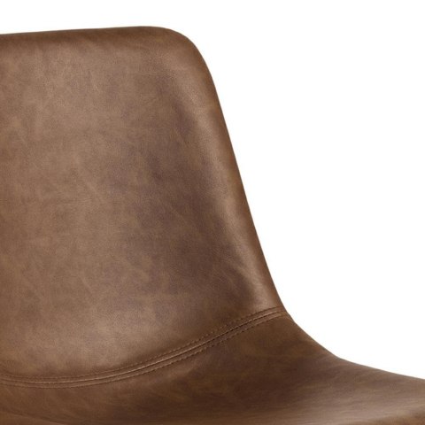 Stołek barowy Oregon PU brandy ( Rozmiar: uniwersalny )