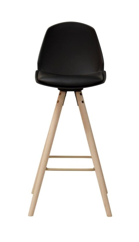Stołek barowy Oslo czarny wood ( Rozmiar: uniwersalny )