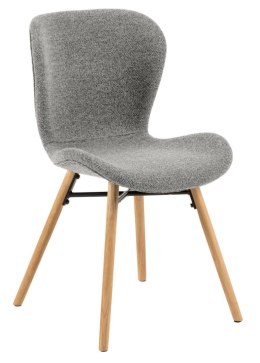 Krzesło Batilda szare Monza grey 120 ( Rozmiar: uniwersalny )