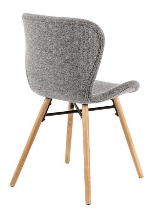 Krzesło Batilda szare Monza grey 120 ( Rozmiar: uniwersalny )