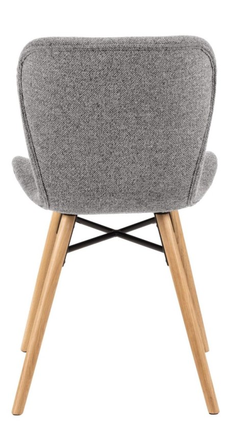 Krzesło Batilda szare Monza grey 120 ( Rozmiar: uniwersalny )