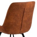 Krzesło Waylor brązowe ( Rozmiar: uniwersalny )