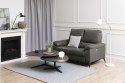 Sofa 2-osobowa Rana szara ( Rozmiar: uniwersalny )