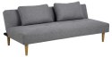 Sofa Lucca szara ( Rozmiar: uniwersalny )